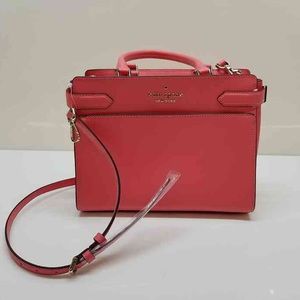 NWT Kate Spade Staci Saffiano Leather Medium
Satchel ( garden pink)